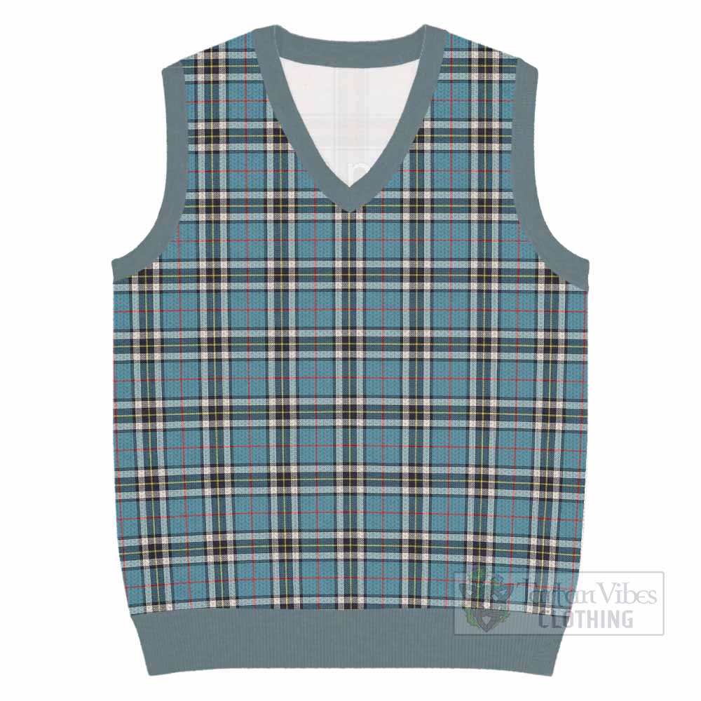Thompson (Thomson) Tartan Knitted V-Neck Vest - Tartan Vibes Clothing