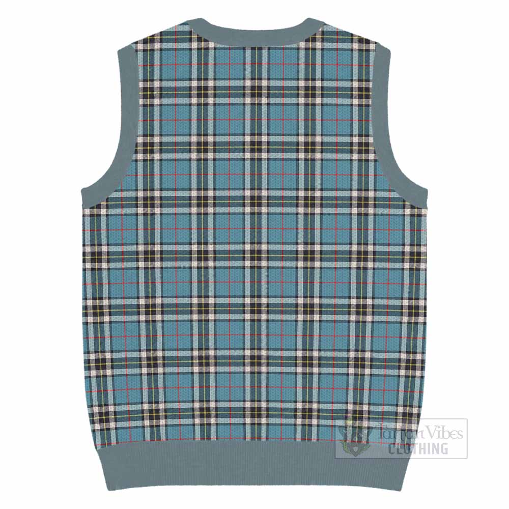 Thompson (Thomson) Tartan Knitted V-Neck Vest - Tartan Vibes Clothing