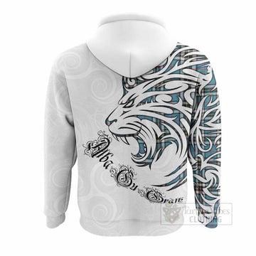 Thompson (Thomson) Tartan Lion Roar Hoodie Alba Gu Brath with Celtic Motifs