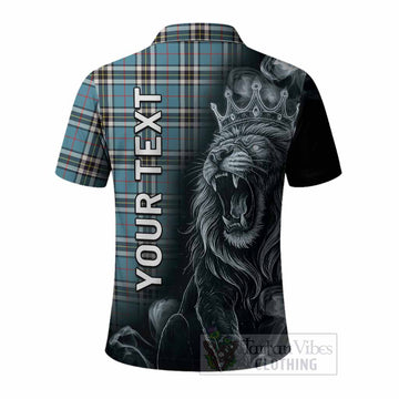 Thompson (Thomson) Tartan Polo Shirt Roaring Lion Heritage