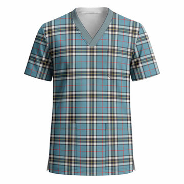 Thompson (Thomson) Tartan Scrub Top - Tartan Vibes Clothing