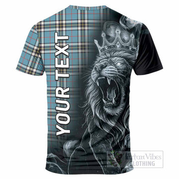 Thompson (Thomson) Tartan T-Shirt Roaring Lion Heritage
