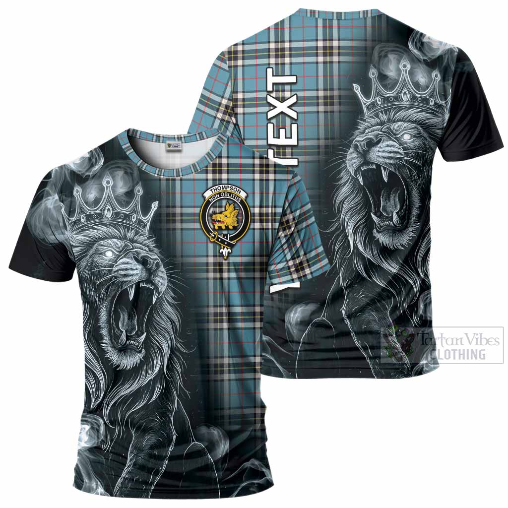 Thompson (Thomson) Tartan T-Shirt Roaring Lion Heritage