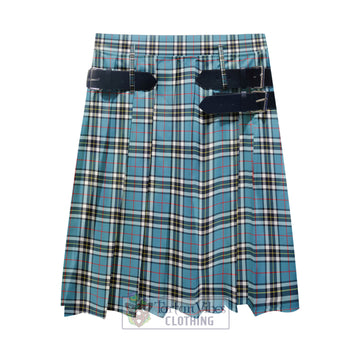 Thomson Tartan Men's Pleated Skirt - Fashion Casual Retro Scottish Kilt Style