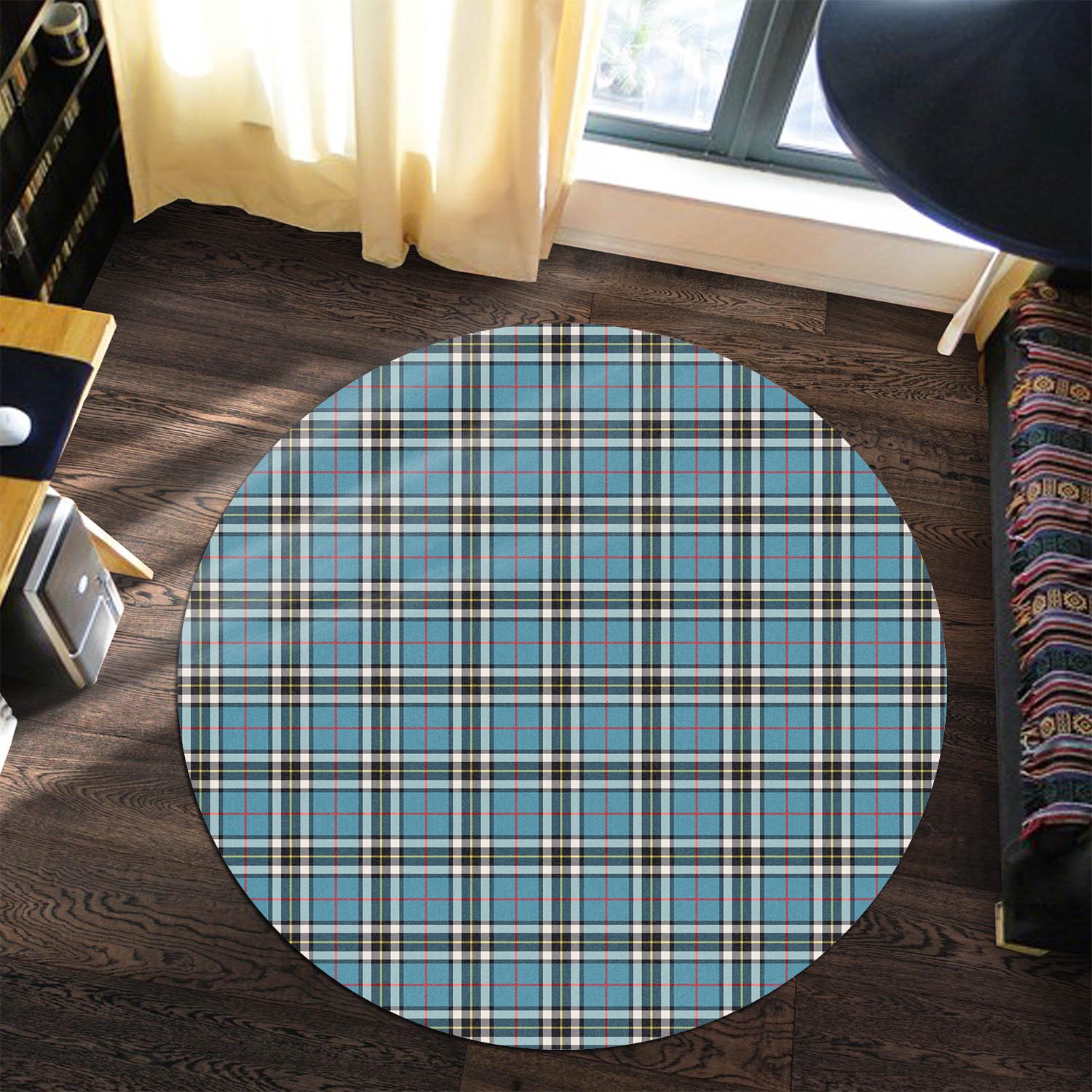 thomson-tartan-round-rug