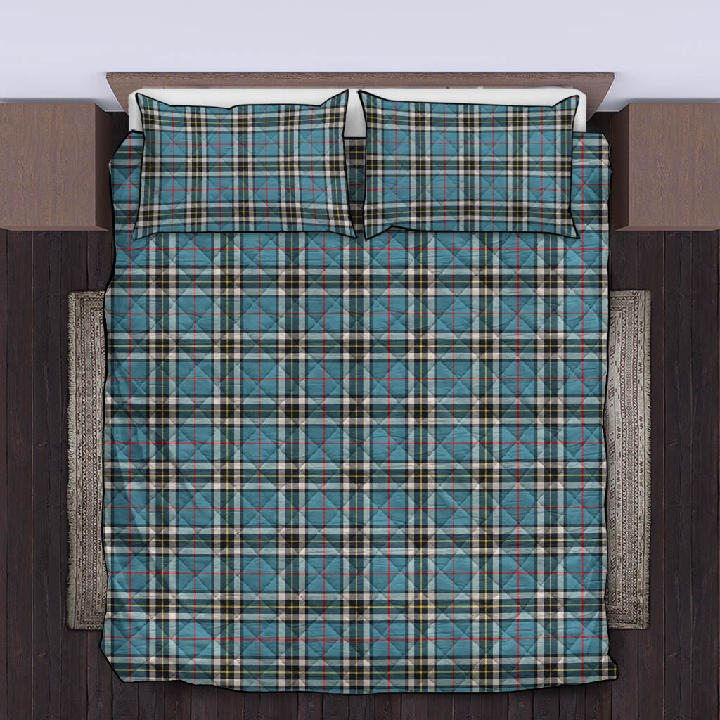 Thompson (Thomson) Tartan Quilt Bed Set King - Tartan Vibes Clothing