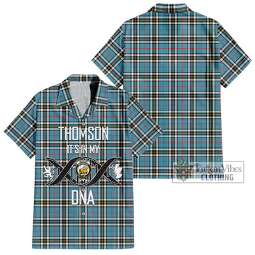 Thompson (Thomson) Tartan Hawaiian Shirt with Family Crest DNA In Me Style