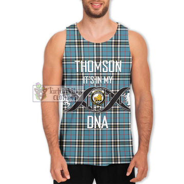 Thompson (Thomson) Tartan Men's Tank Top with Family Crest DNA In Me Style Men - Tartanvibesclothing Shop