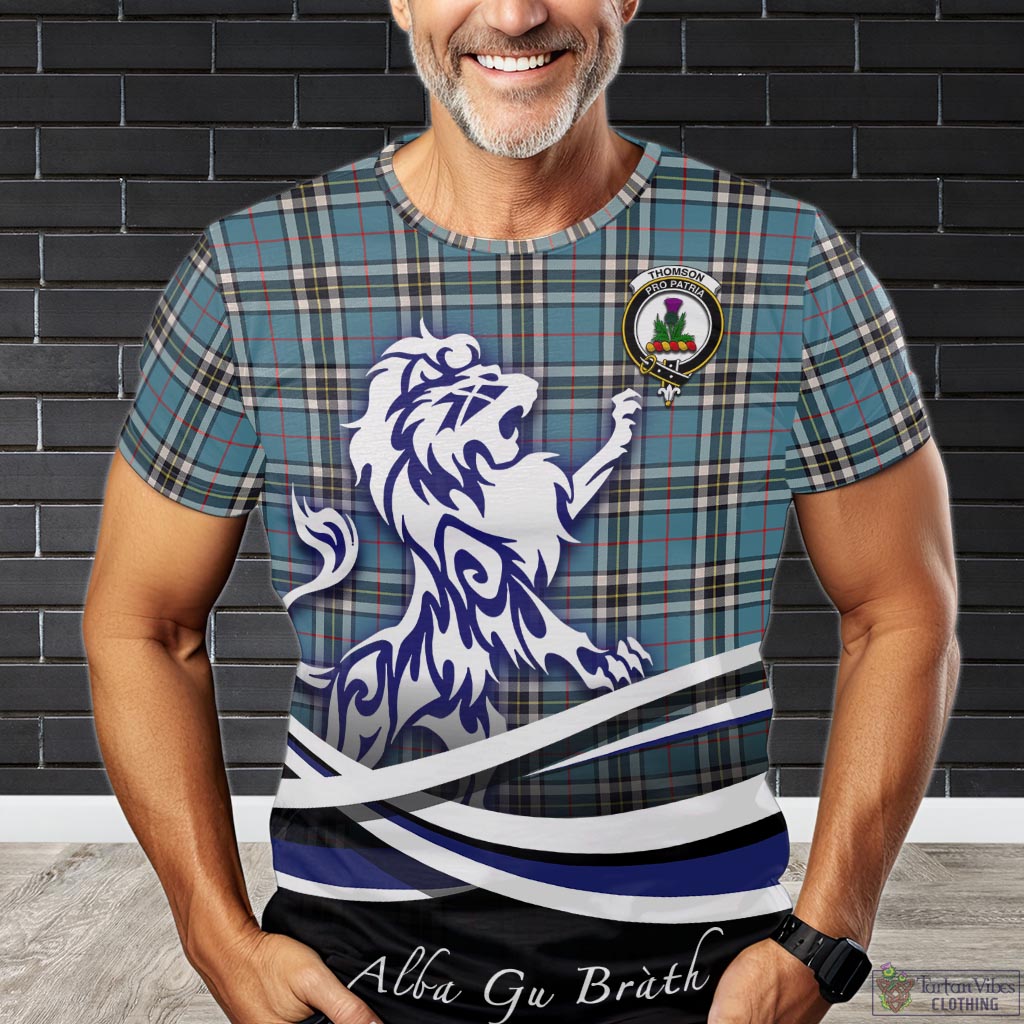 thomson-tartan-t-shirt-with-alba-gu-brath-regal-lion-emblem