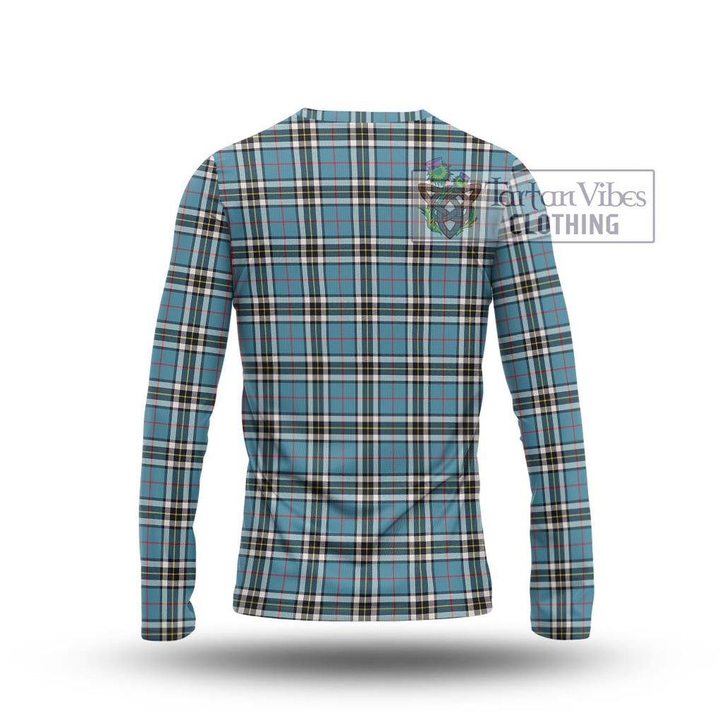 Thompson (Thomson) Tartan Long Sleeve T-Shirt with Family Crest DNA In Me Style - Tartanvibesclothing Shop