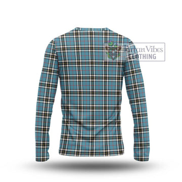 Thompson (Thomson) Tartan Long Sleeve T-Shirt with Family Crest DNA In Me Style - Tartanvibesclothing Shop