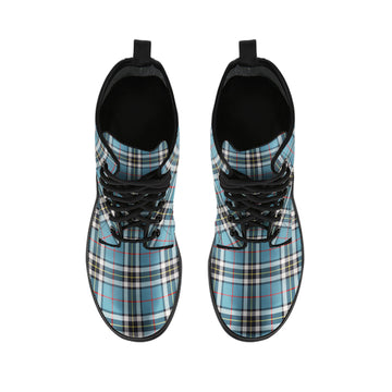 Thompson (Thomson) Tartan Leather Boots