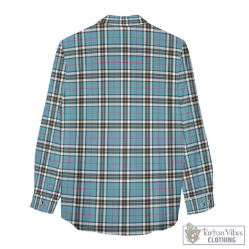 Thomson Tartan Womens Casual Shirt with Family Crest