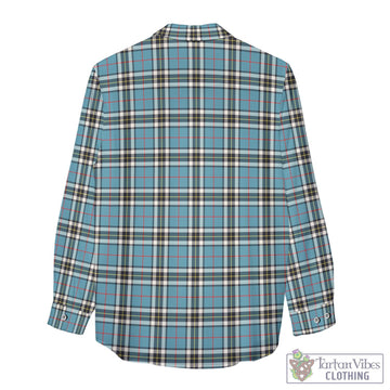 Thompson (Thomson) Tartan Women's Casual Shirt with Family Crest