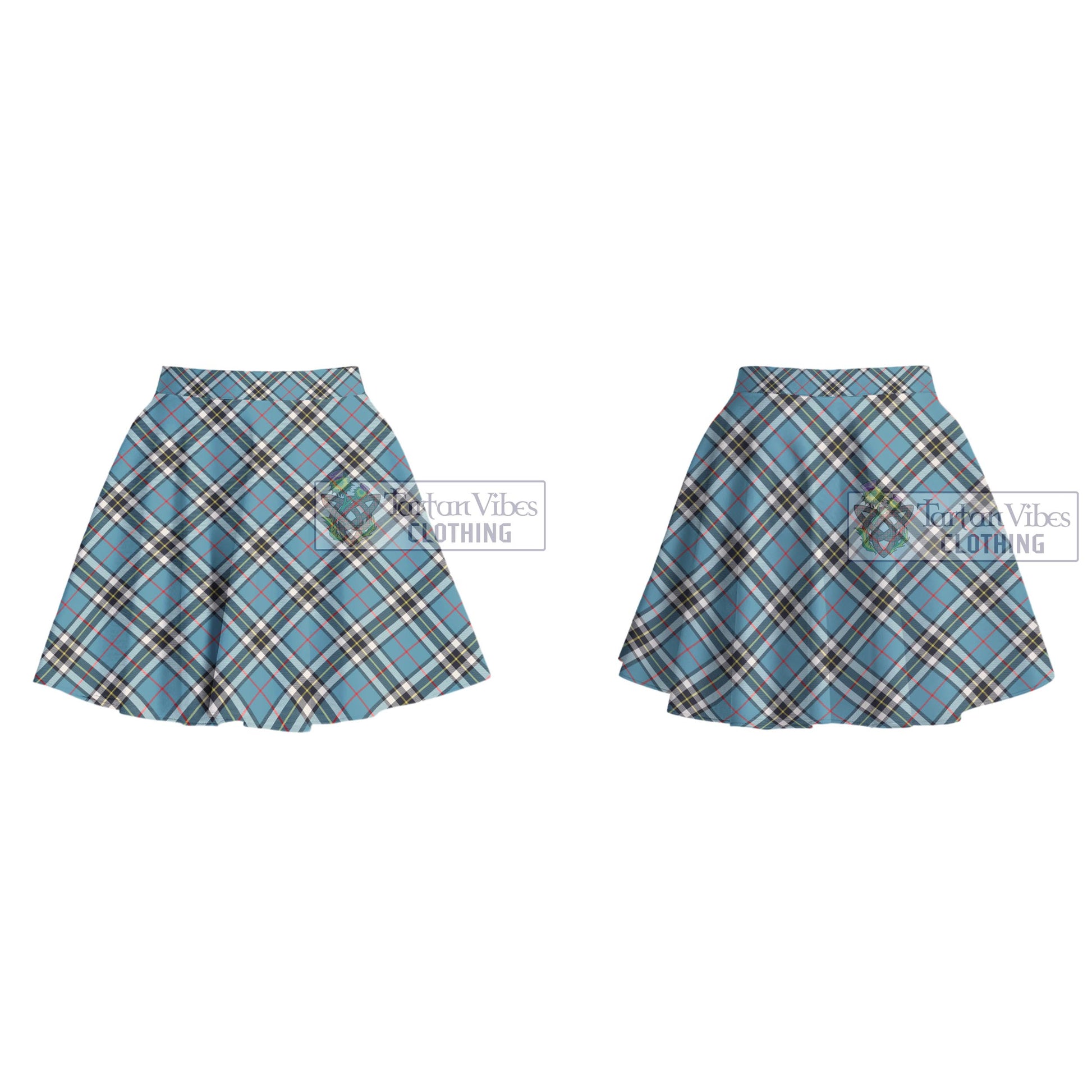 Tartan Vibes Clothing Thomson Tartan Women's Plated Mini Skirt