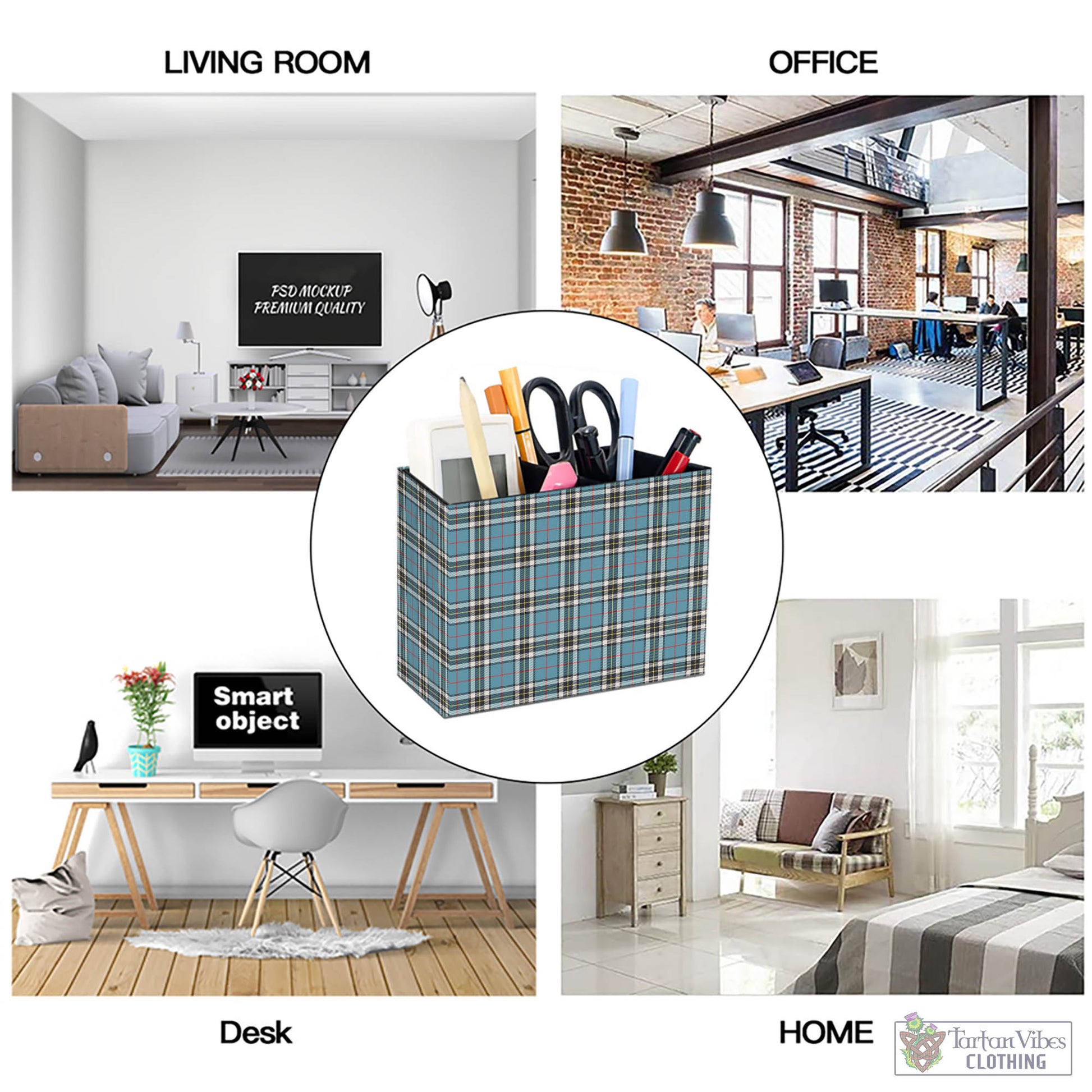 Tartan Vibes Clothing Thomson Tartan Pen Holder