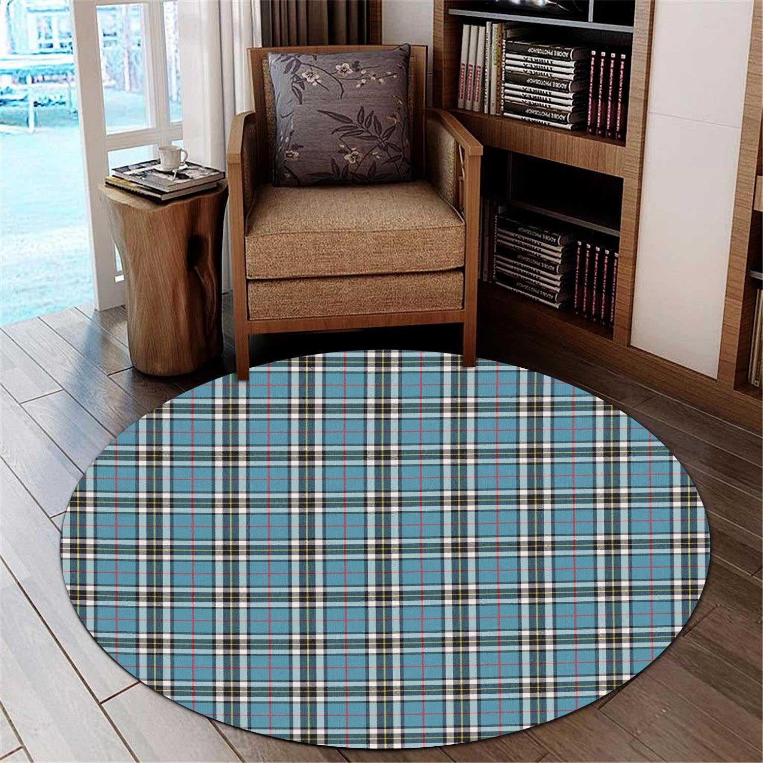 thomson-tartan-round-rug