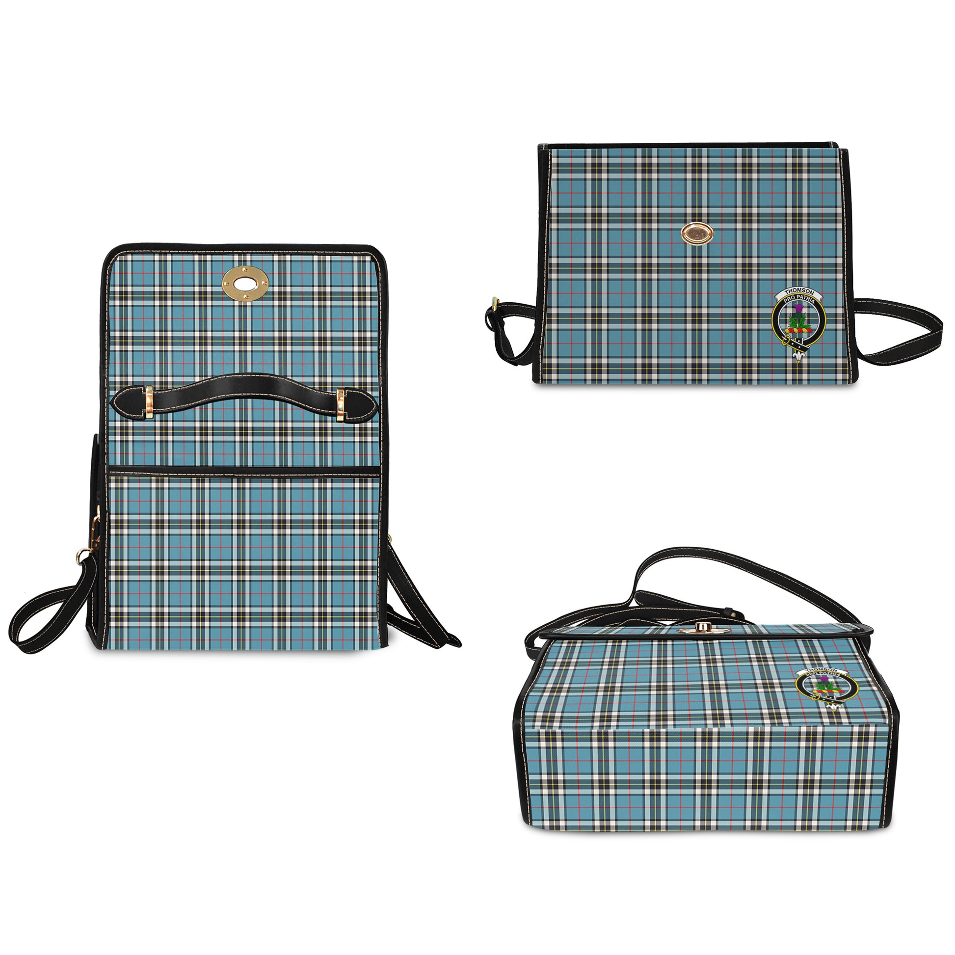 thomson-tartan-leather-strap-waterproof-canvas-bag-with-family-crest