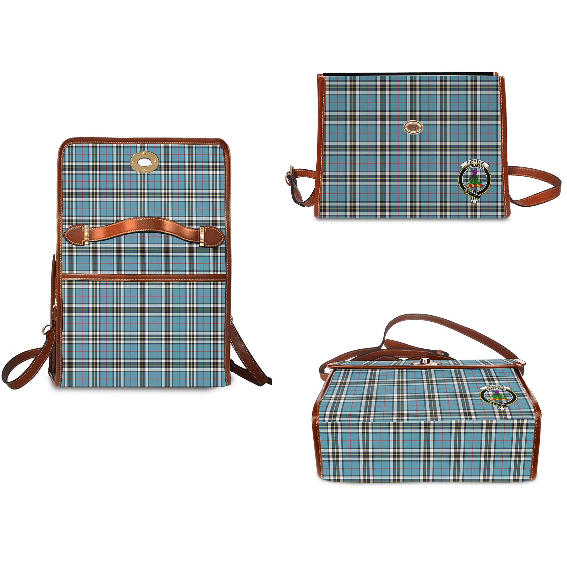 thomson-tartan-leather-strap-waterproof-canvas-bag-with-family-crest