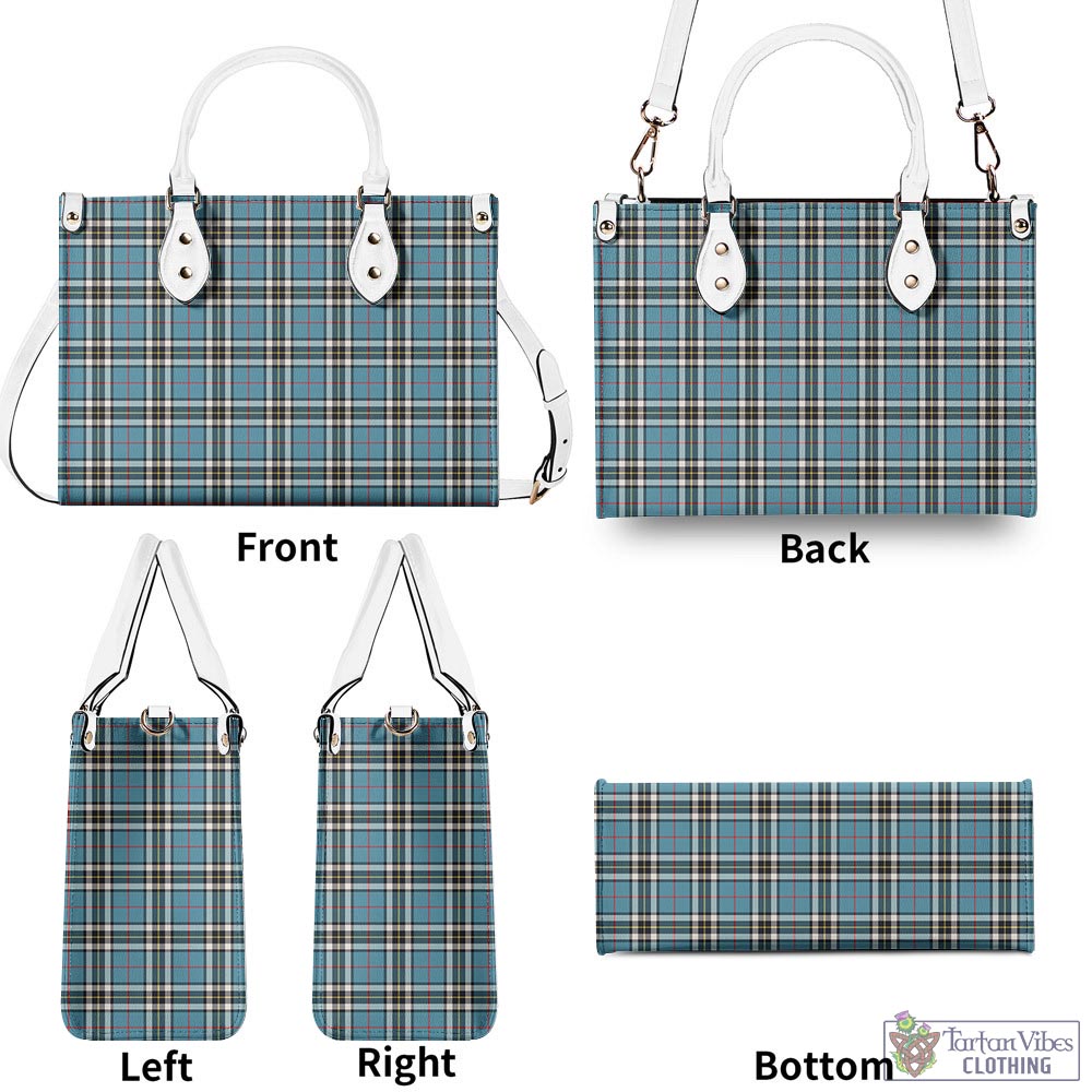 Tartan Vibes Clothing Thomson Tartan Luxury Leather Handbags