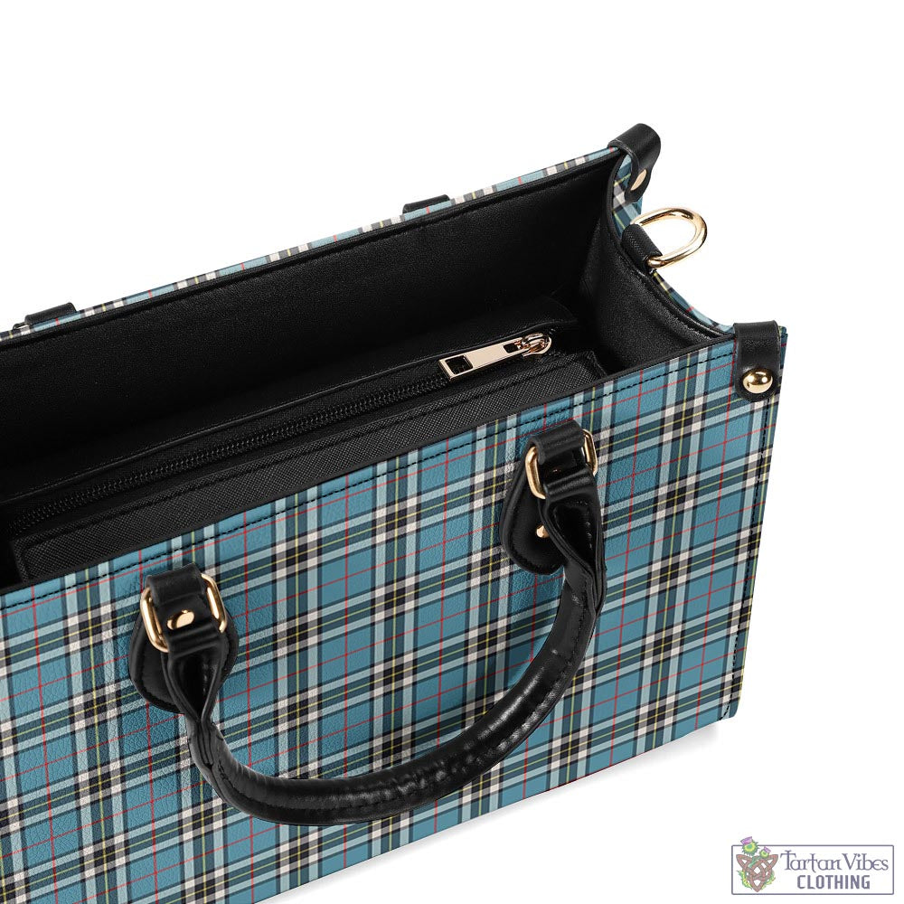 Tartan Vibes Clothing Thomson Tartan Luxury Leather Handbags
