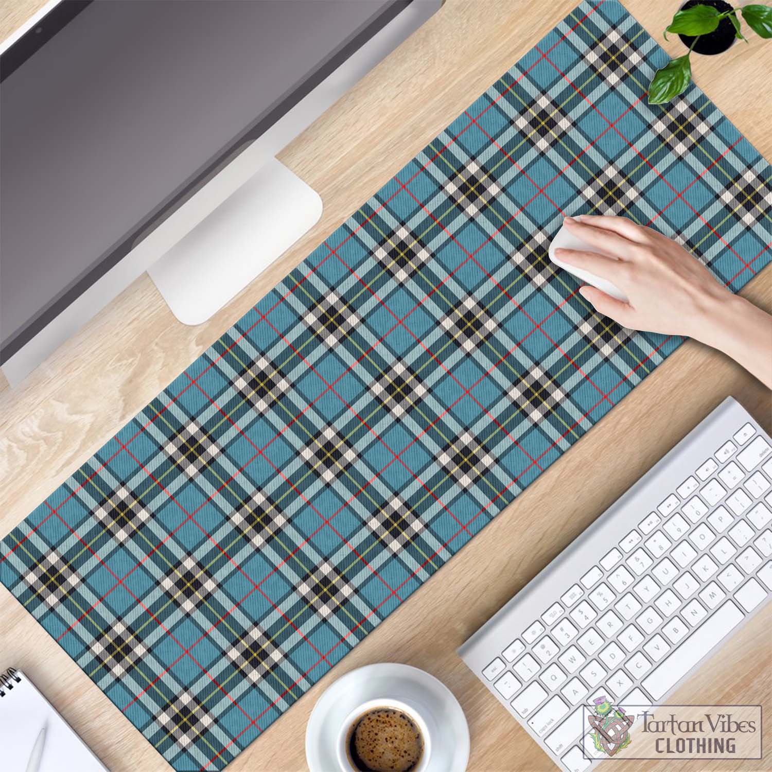 Tartan Vibes Clothing Thomson Tartan Mouse Pad