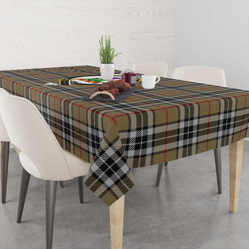 Thomson Camel Tatan Tablecloth with Family Crest