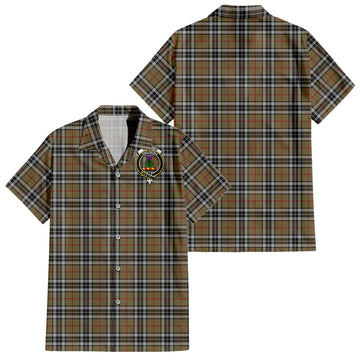thomson-camel-tartan-short-sleeve-button-down-shirt-with-family-crest