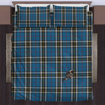 Thomson Dress Blue Tartan Bedding Set