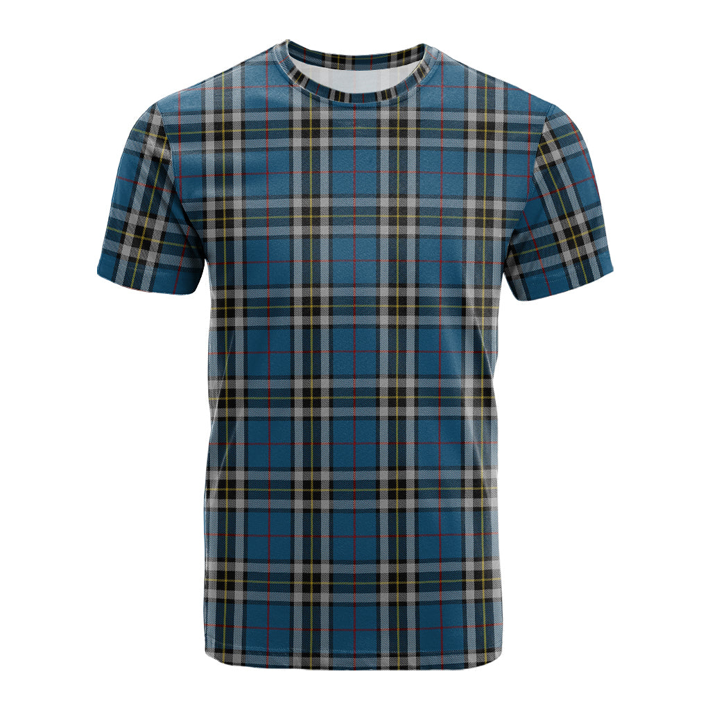 Thomson Dress Blue Tartan T-Shirt - Tartanvibesclothing