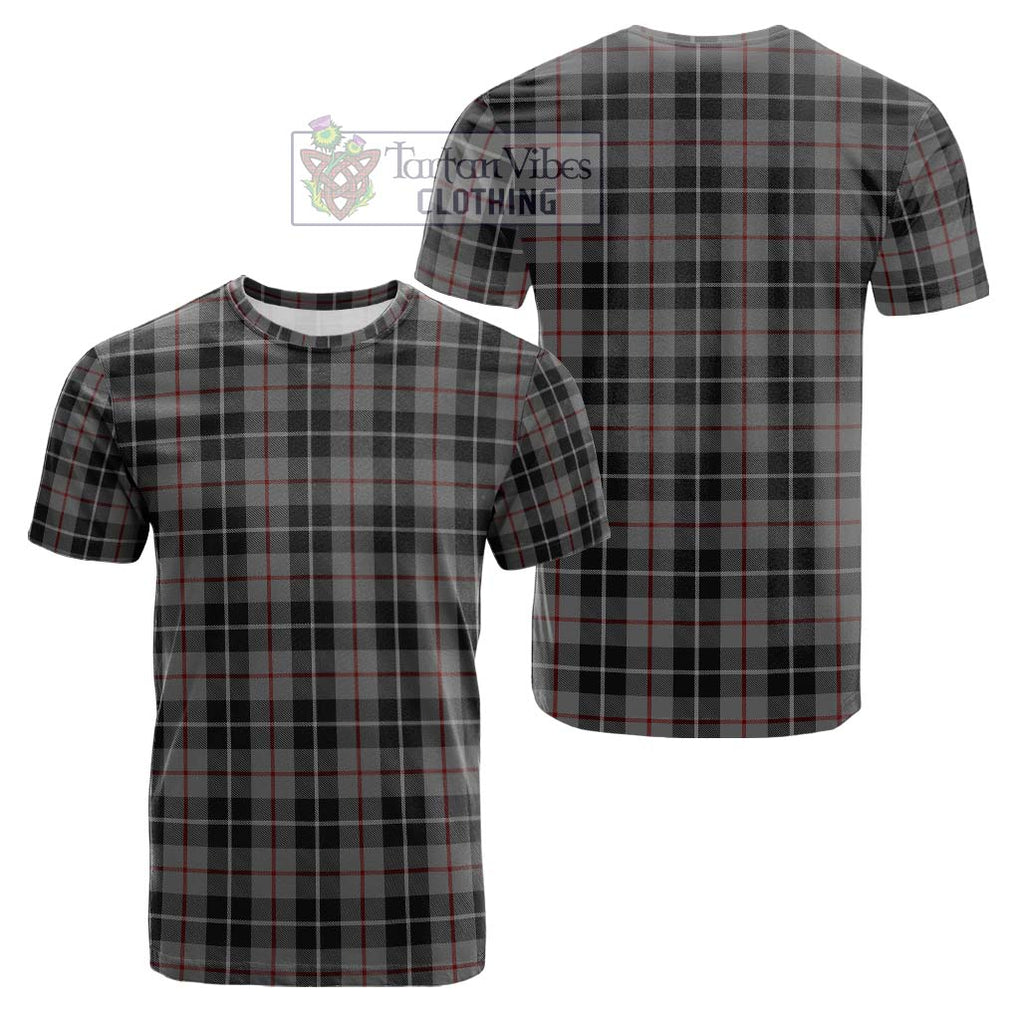 Thomson Grey Tartan Cotton T-Shirt Kid's Shirt - Tartanvibesclothing Shop