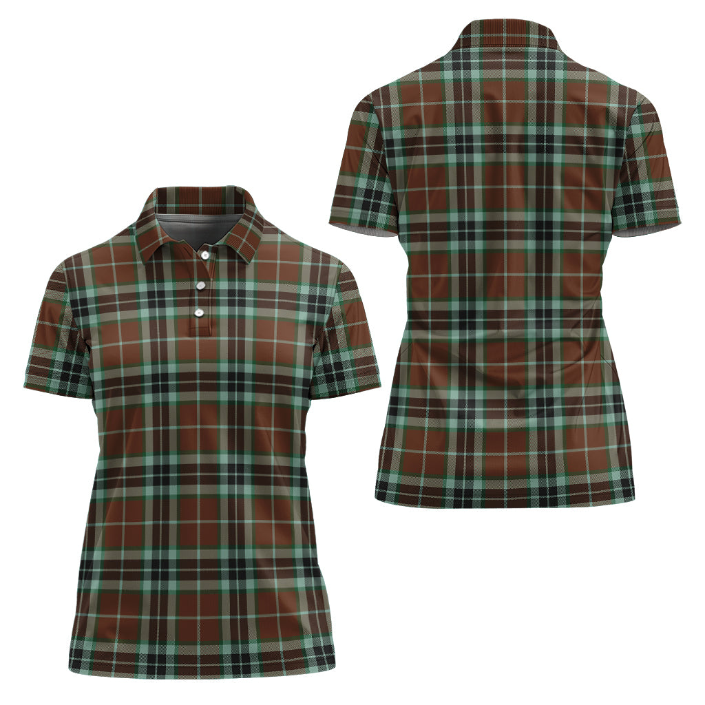 thomson-hunting-modern-tartan-polo-shirt-for-women