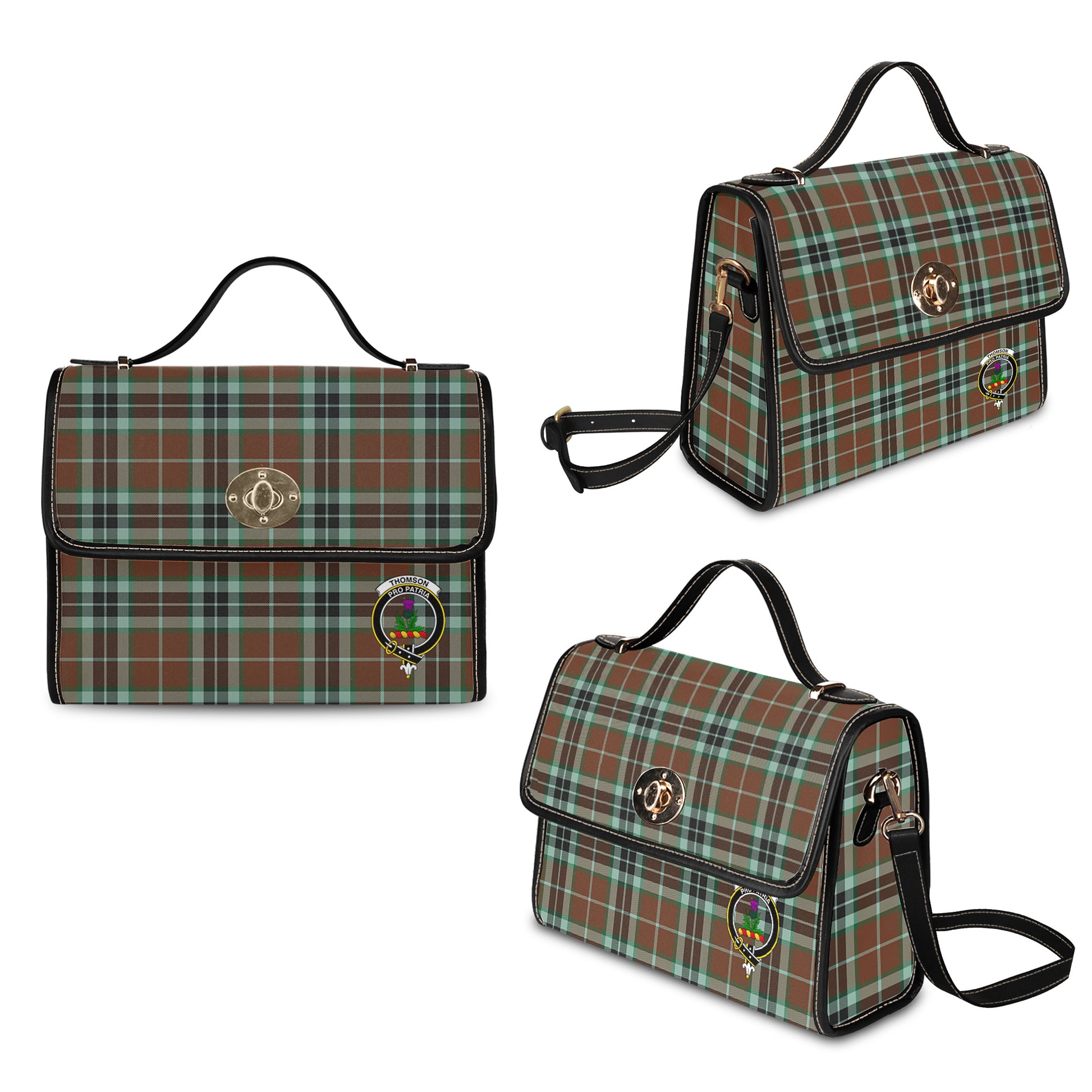 thomson-hunting-modern-tartan-leather-strap-waterproof-canvas-bag-with-family-crest