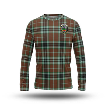 Thomson Hunting Modern Tartan Long Sleeve T-Shirt with Family Crest