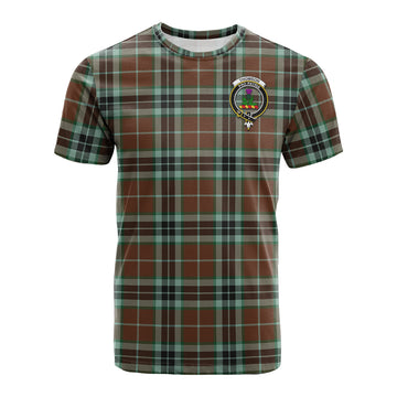 Thomson Hunting Modern Tartan T-Shirt with Family Crest