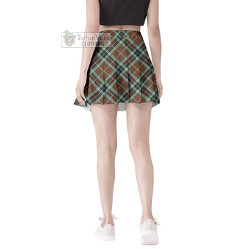 Thomson Hunting Modern Tartan Women's Plated Mini Skirt