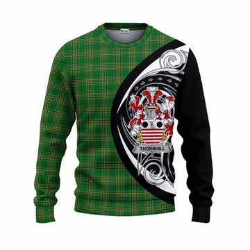 Tartan Vibes Clothing Thornhill Irish Clan Knitted Sweater Celtic Circle Style