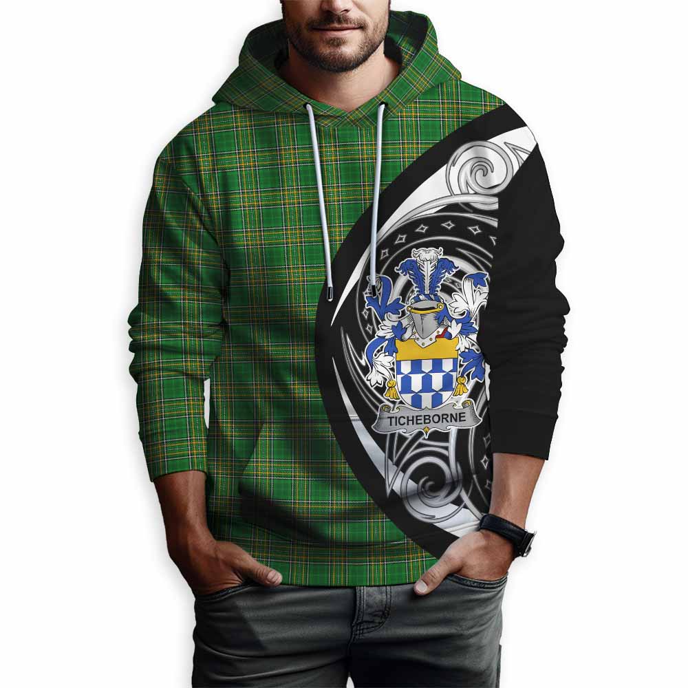 Ticheborne Irish Clan Hoodie Celtic Circle Style Pullover Hoodie - Tartan Vibes Clothing