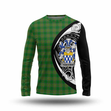 Ticheborne Irish Clan Long Sleeve T-Shirt Celtic Circle Style Unisex - Tartan Vibes Clothing