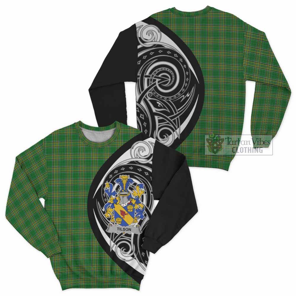 Tilson Irish Clan Sweatshirt Celtic Circle Style - Tartan Vibes Clothing