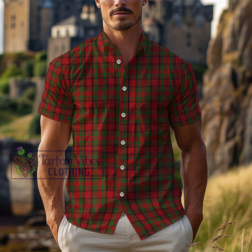 Tipperary County Ireland Tartan Cotton Hawaiian Shirt