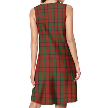 Tipperary County Ireland Tartan Womens Casual Dresses
