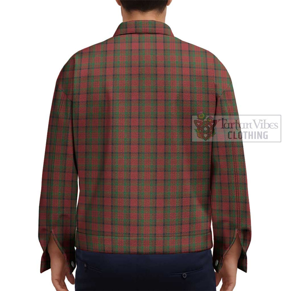 Tipperary County Ireland Tartan Unisex Lapel Cotton Jacket - Tartan Vibes Clothing