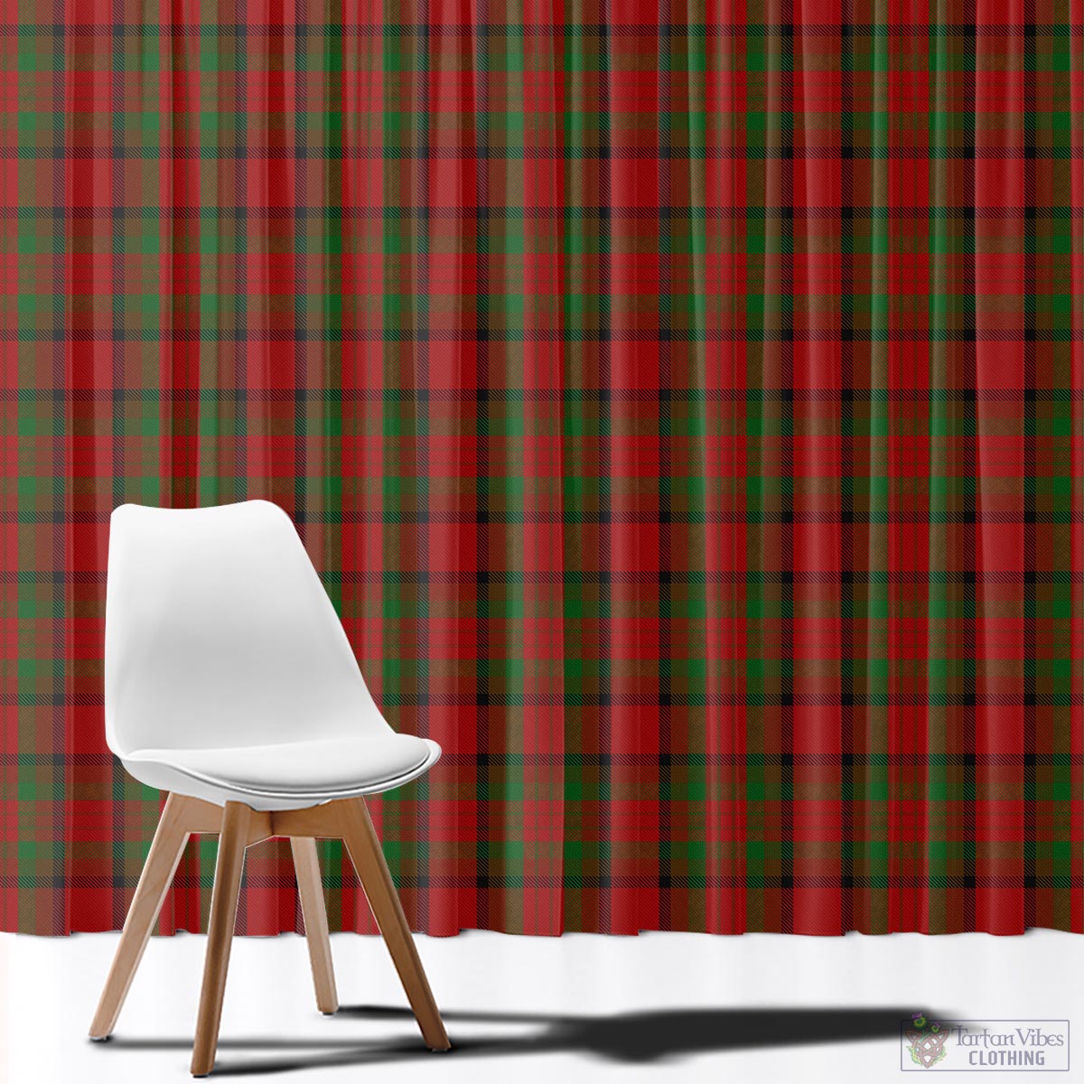 Tipperary County Ireland Tartan Window Curtain