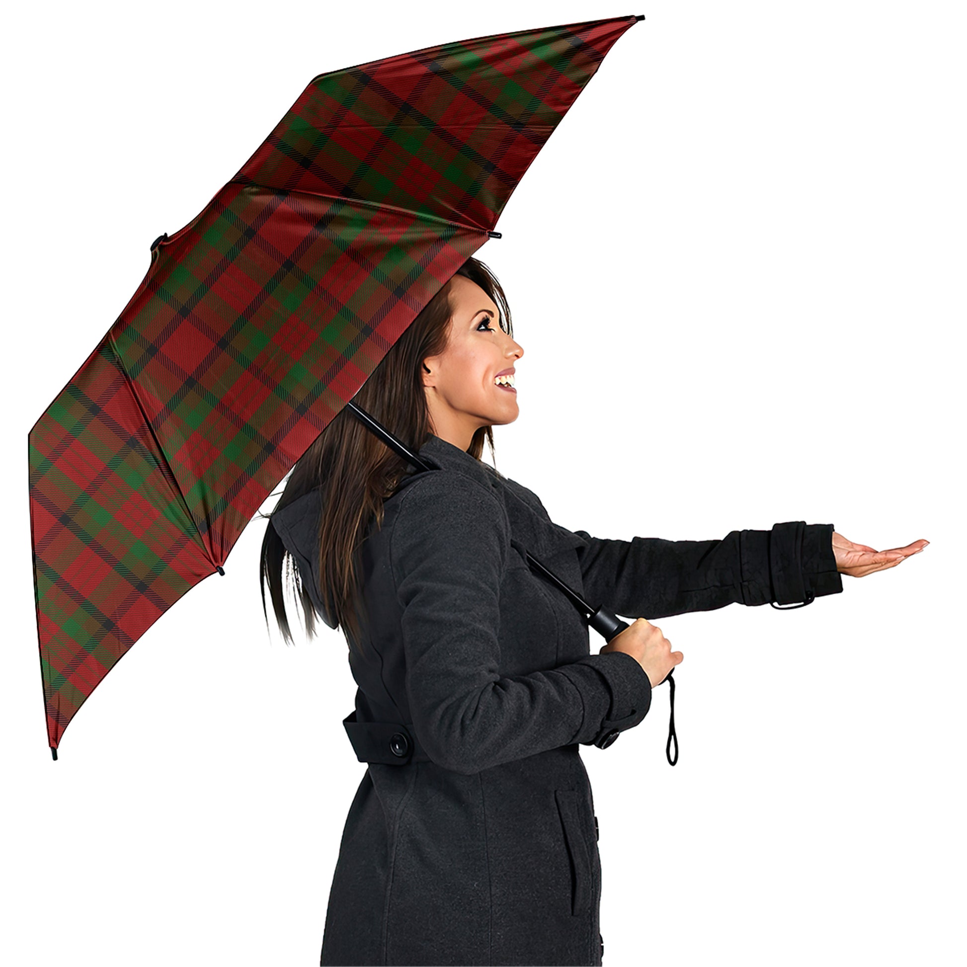 Tipperary County Ireland Tartan Umbrella - Tartanvibesclothing