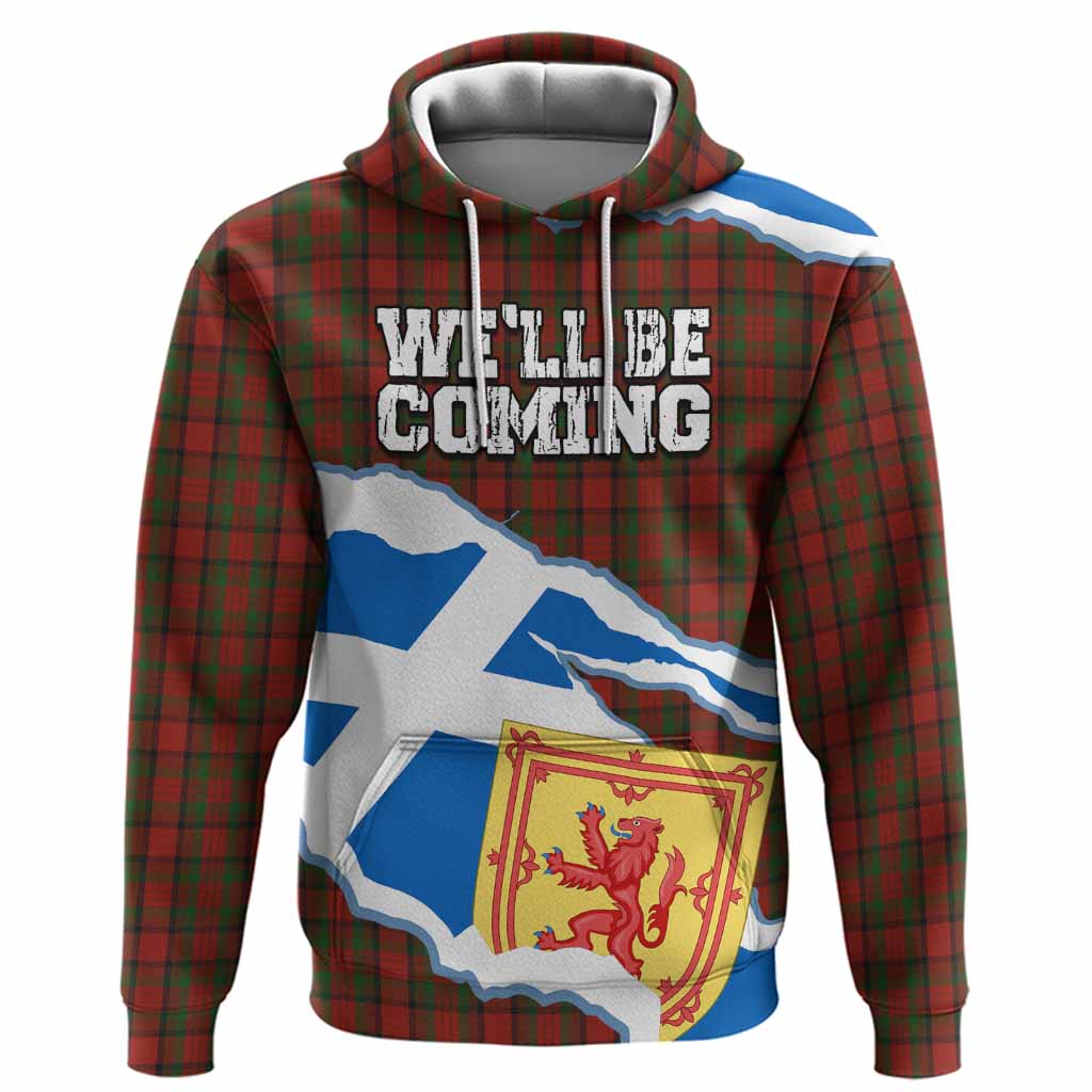Tipperary Scotland Football Tartan Hoodie We'll Be Coming
