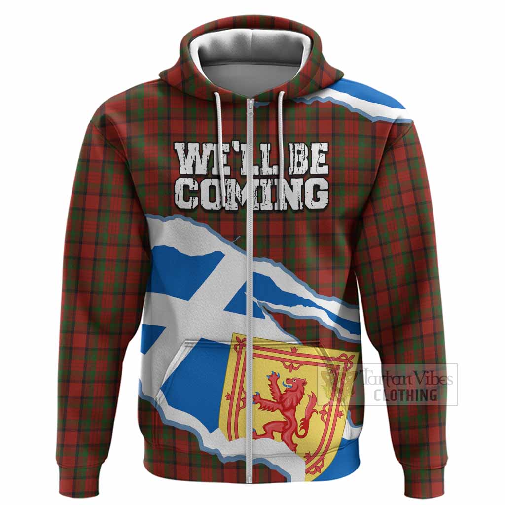 Tipperary Scotland Football Tartan Hoodie We'll Be Coming