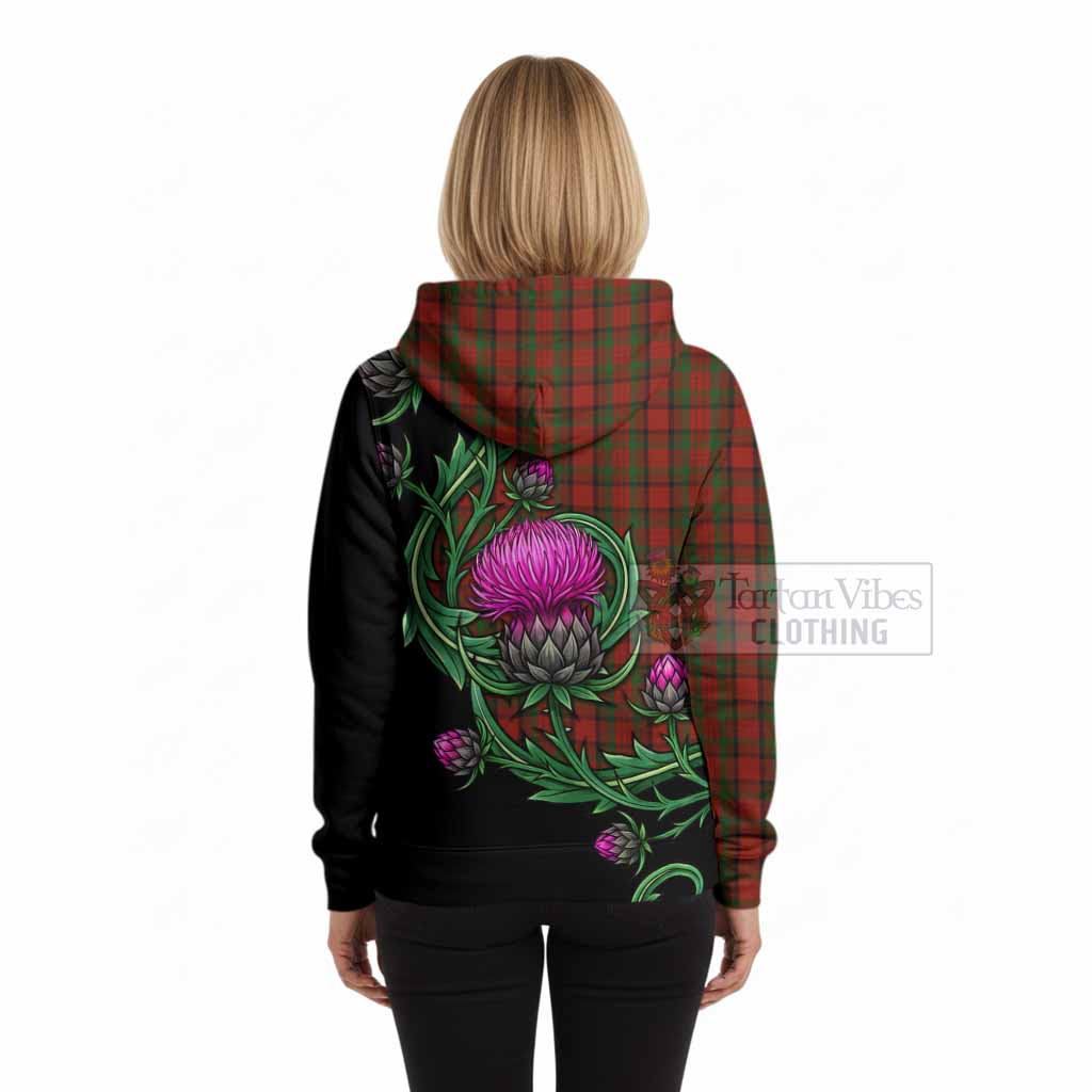 Tipperary Tartan Hoodie Resilient Scottish Thistle