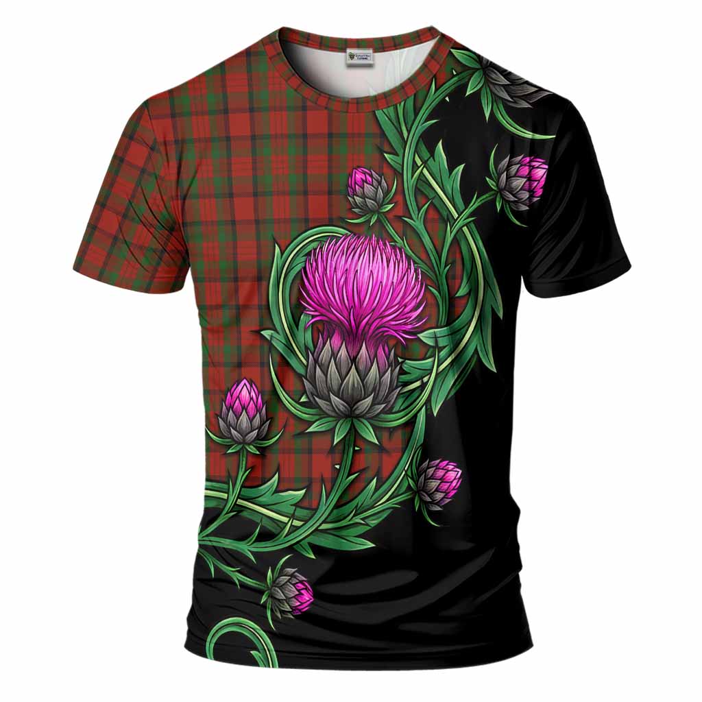 Tipperary Tartan T-Shirt Resilient Scottish Thistle