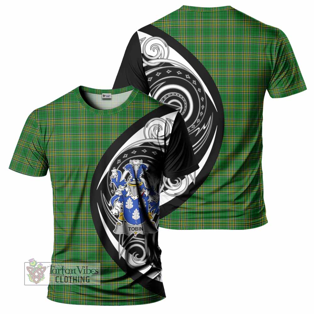 Tartan Vibes Clothing Tobin Irish Clan T-Shirt Celtic Circle Style